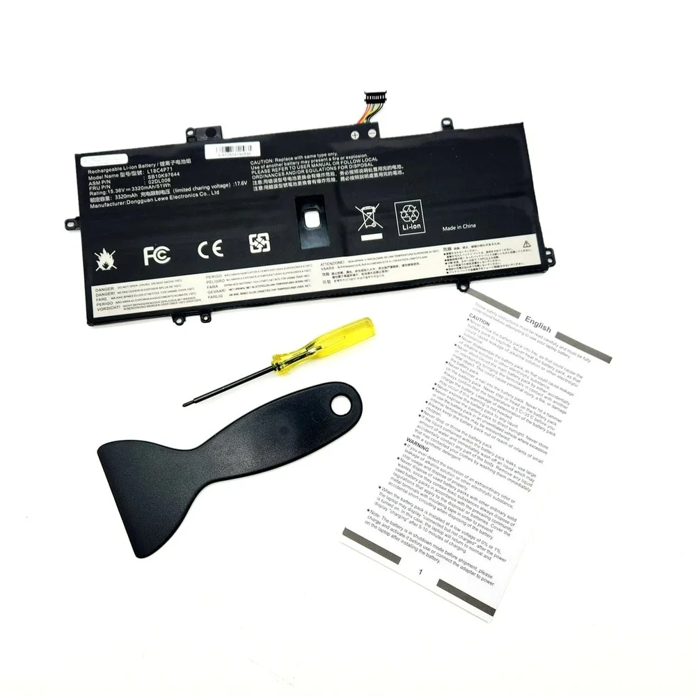 Replacement‎ Battery for Lenovo X1 Carbon 7/8 Gen Yoga 4/5 – L18C4P71 L18M4P72